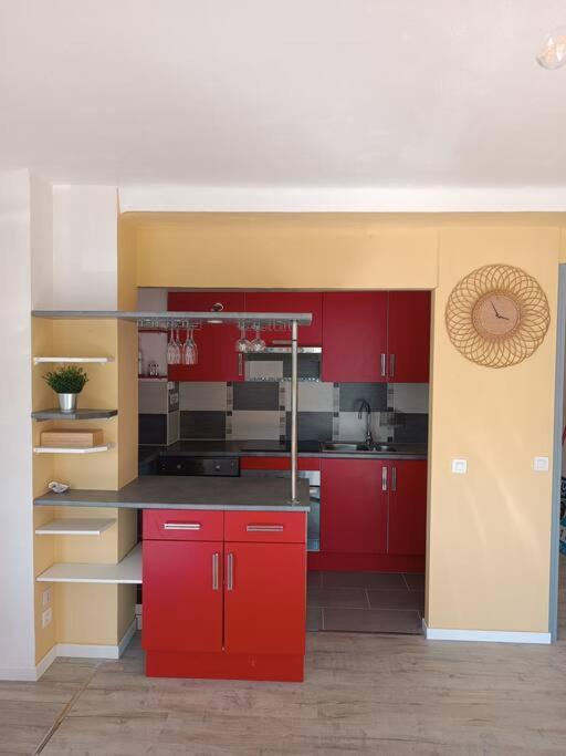 Grand Studio Avec Balcon En Bord De Mer Palavas-les-Flots Esterno foto
